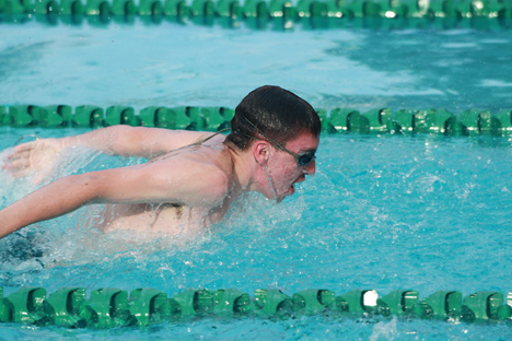 Sharks win final meet of the season