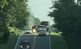 Update: School bus catches fire