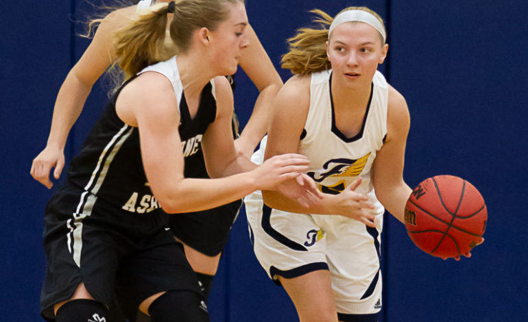 Girls fall in competition  for first in District