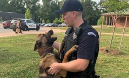 Locally trained K-9s join police force