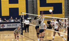 Fluco Volleyball Team Falls to Powerful Patriots