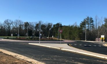 Roundabout at intersection of Rts. 53 and 618 completed