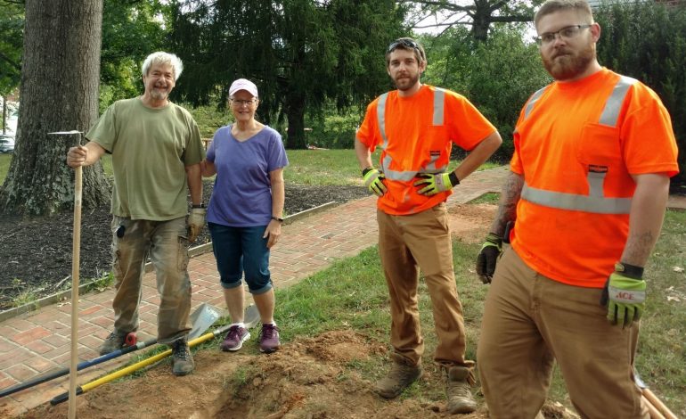 Sprucing up downtown Palmyra