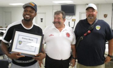 Injured Laker recognized for bravery in deck collapse