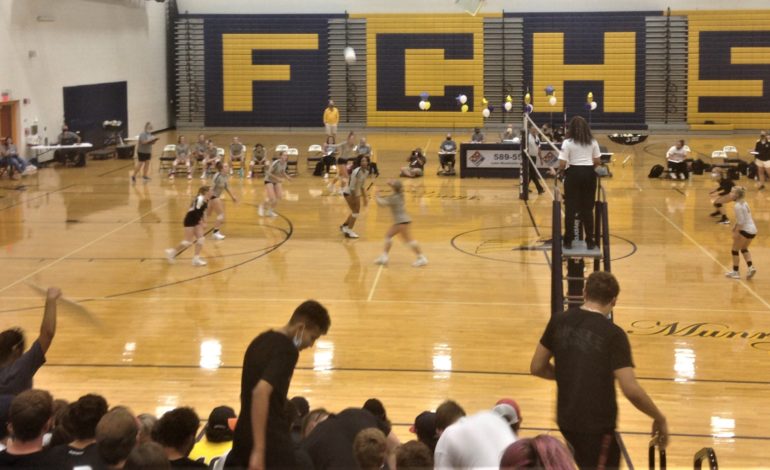 Fluco volleyball team suffers first loss in marathon match