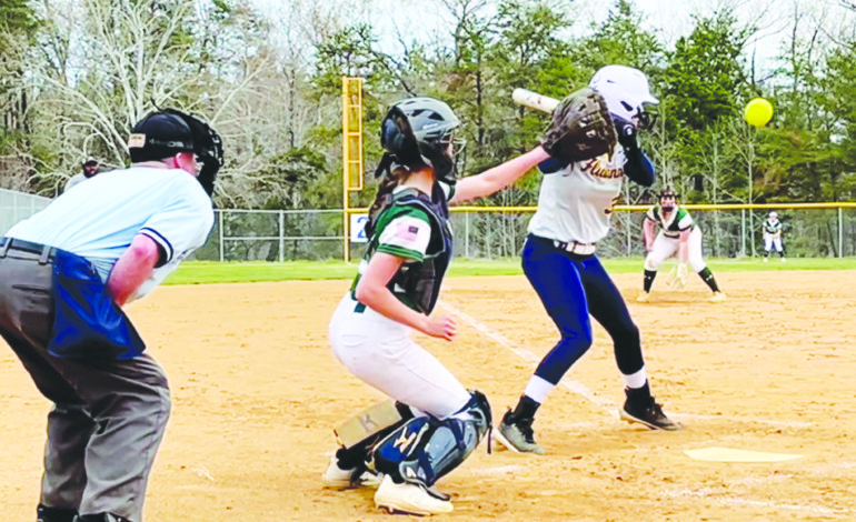 Fluco softball falls to William Monroe 9-8 on last inning score