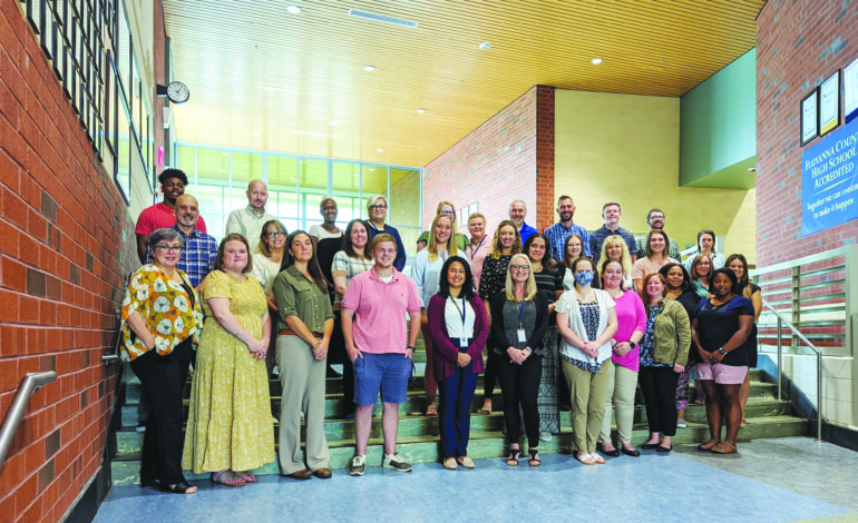 New teachers welcomed