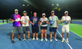 The Lake Monticello Pickleballers fall round robin held