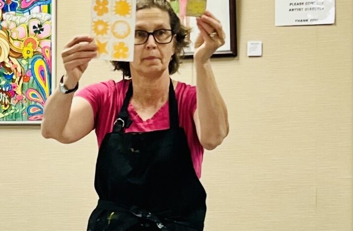 <strong>Fluvanna Art members learn home-grown printmaking</strong>
