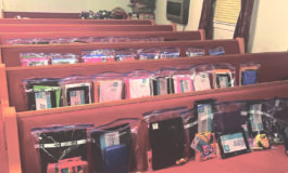 Burning Bush Christian Church helps with back-to-school supplies