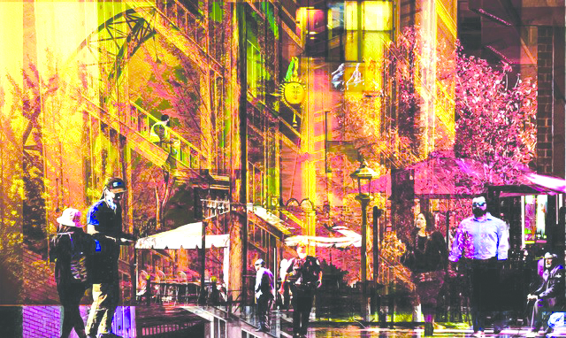 Stams talks about seeing art through a lens