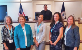 Judge Pather inducts five new CASA volunteers from Fluvanna