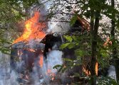 Lake Home Heavily Damaged by Monday Fire