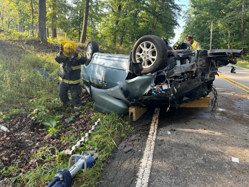 “Intricate and challenging” rescue frees driver on South Boston Road