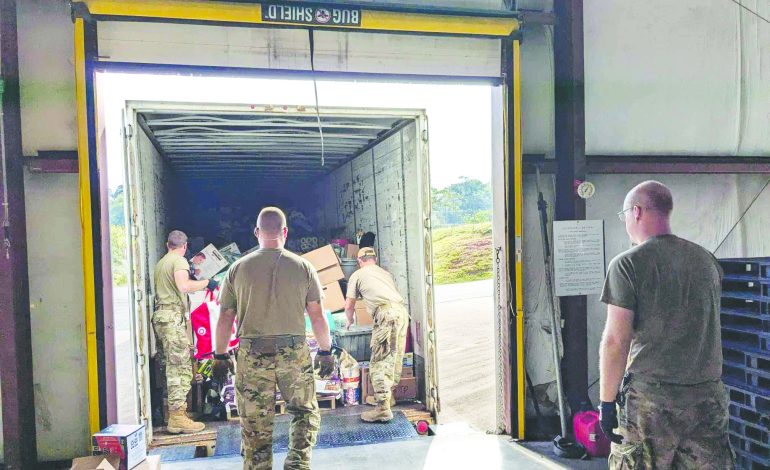 Fluvanna fills trucks for Hurricane Helene relief