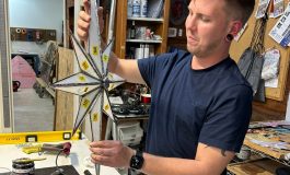 Fork Union artist designs Christmas tree star for annual tree lighting