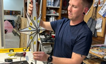 Fork Union artist designs Christmas tree star for annual tree lighting