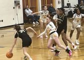 Fluco girls trample the Mustangs of Monticello High 40-20