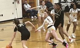 Fluco girls trample the Mustangs of Monticello High 40-20