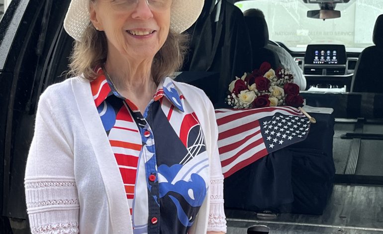 Remains of former president’s daughter return to America