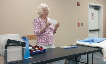 Dodds talks about fiber art