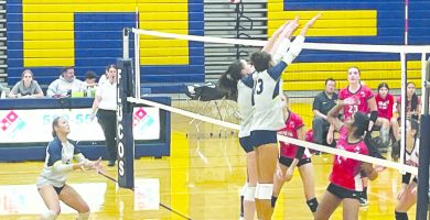 Fluco volleyball crushes Mills E. Godwin High School