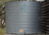 Saving water with rain barrels