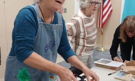 Butler talks about mosaics