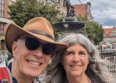Couple spends time in Gdansk