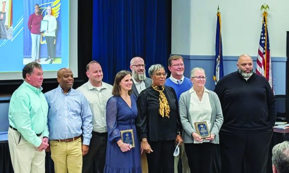 School Board reorganizes, celebrates educators