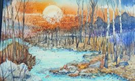 Innisfree Painters Bring Color to Library Walls