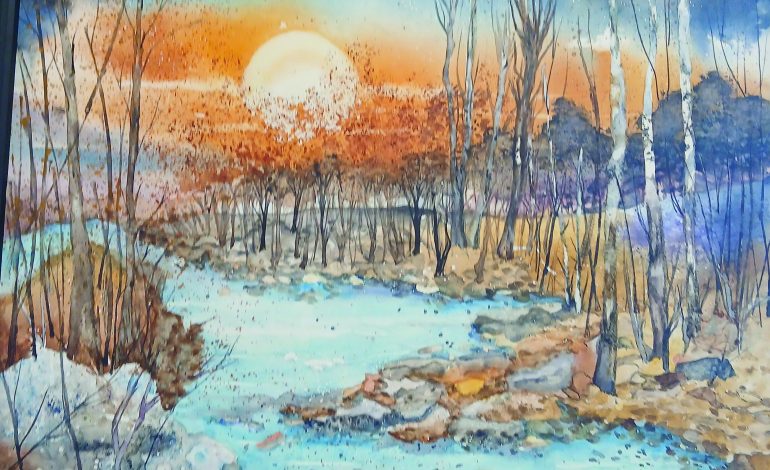 Innisfree Painters Bring Color to Library Walls