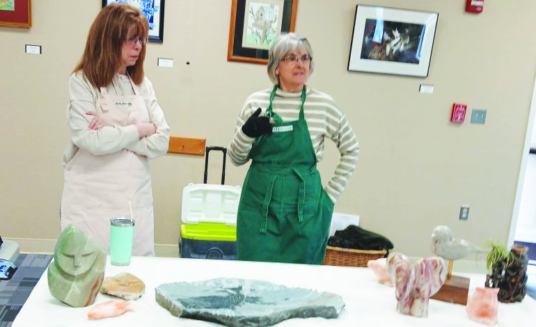 Stone carving a passion for local artists