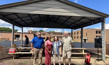 New Playground Shelter Opens at Central Elementary